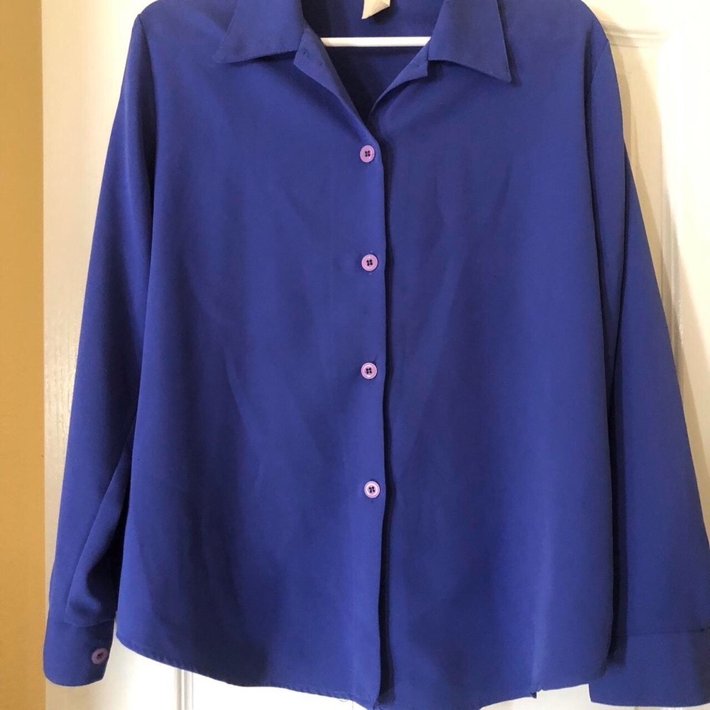 Vintage Blue Top